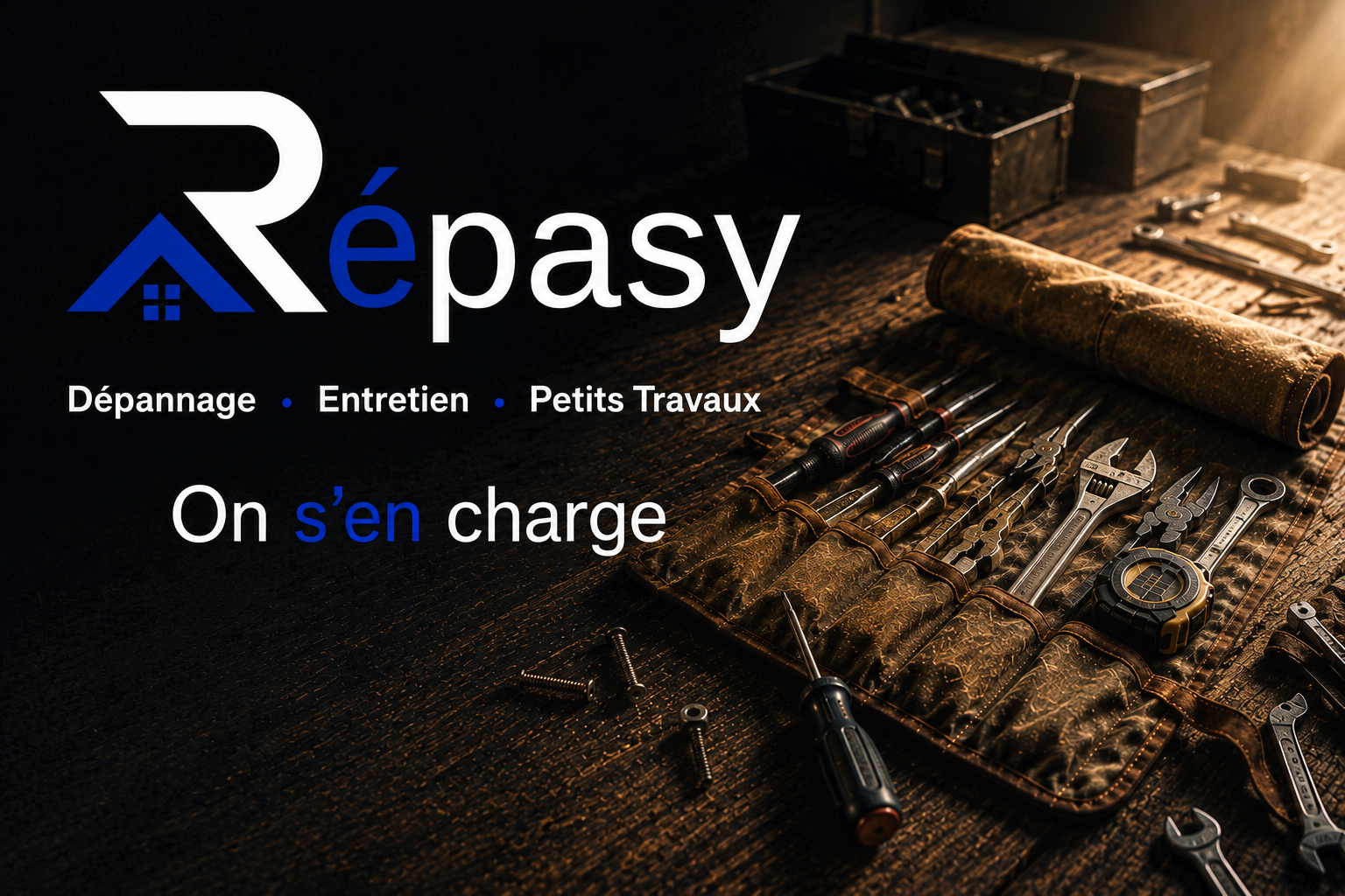 REPASY - Dépannage, entretien et travaux & aménagements, établi et outils professionnels